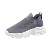 Breakj Net Sneakers Women Stretch Socks Shoes Spring And Autumn A Foot Pedal Lazy Knit Breathable Casual Running