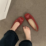 Sense Of Minority French Soft-Soled Single Shoes Women's Spring And Summer Style 2024 New Xiaoxiangfeng Doudou Grandma