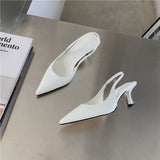 Breakj Summer New Korean Version Of Web Celebrity Ins Most Popular Pointed Shallow High Heels With Single Shoes