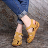 Retro Roman Sandals Gladiator The New Shoes For Women Non-Slip Walking Casual Shoes Vintage Sandals Female Sandalias