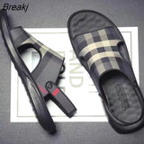 Men's Sandals Summer Sandals Men's Non-slip Shoes Unisex Bathroom Slippers Comfortable Slippers Men's Beach Flip Flops