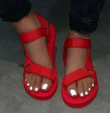 sandals women summer new fashion women's sandals square heel leisure adult sandals Women's Beach