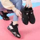 Women Sneakers Vulcanized Shoes Ladies Casual Shoes Breathable Walking Mesh Flats Large Size Couple