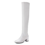 Breakj Boots With Simple Large Size Over The Knee Boots Autumn And Winter Women's Shoes