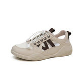 Breakj 2025 New Korean Version Ins Breathable Small White Shoes Women's Low Top Casual Platform Women's Platform Shoes