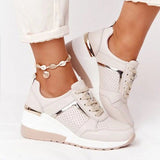 Breakj Flat-Bottomed Casual Shoes In The Autumn Of 2023 New Thick Bottom Slope And Old Dad Shoes With Slopes And Sneakers For