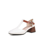Breakj Belt With Flat Head With Large Size Women's Shoes Summer Hollow Sandals