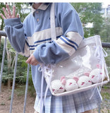 2022 New Kawaii Women Shoulder Bag JK Japanese School Handbag Cute Ita Bag College Student Lolita Bag Cosplay Anime Shoulder