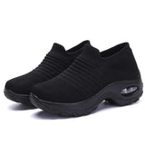 Women's Summer Sneakers Breathable Socks Sport Running Shoes Women Air Cushion Running Sneakers Women Jogging
