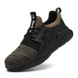 Safety Work Shoes Steel Head Kevlar Insole Wear Resistant Boots Indestructible Short Sneakers Puncture-Proof Walking
