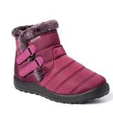Boots Female Velcro Winter Shoes Women Waterproof Snow Boots Lightweight Women Casual Ankle Boots Keep Warm Botas