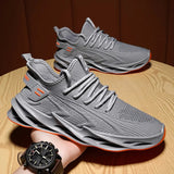 Casual Sneakers High Quality Blade Running Shoes Men New Breathable Mesh No-Slip Shock Absorption Trend Sports Gym
