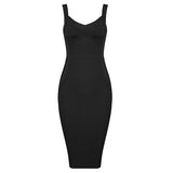 Sexy Low-Chest Bag Hips Waistless Sleeve-Free Hot Party Dress Stylish Hot Party