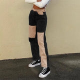Jeans Women Straight Pants High Waist Denim Baggy Jeans Streetwear Distressed Woman Jeans Vaqueros Mujer