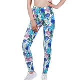 Gradient Legging Women Trousers Athletic Yuga Pants Push Up Leggins Fitness Gym Sport Running High Waist