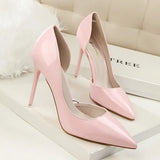 Pumps Concise High Heels Fashion Solid Women Shoes Bridal Wedding Shoes Ladies Pumps Shoes Red