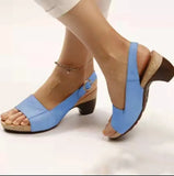 Breakj 2023 Summer Fish Mouth Beach Women's Sandals Large Size Women's Shoes 41-43