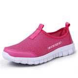 Women Casual Shoes 2021 Women Sneakers Summer Fashion Air Mesh Women's Shoes Slip-on Female Sneakers Plus Size Female