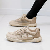 Breakj Small White Shoes Student Korean Version Female 2025 Summer New Platform Increased Breathable Casual Shoes Street Shot