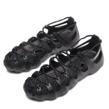 summer shoes Men Women Casual Shoes Rome Style Outdoor Beach Sandals Wading Upstream Footwear Ultralight Lace-up