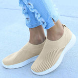 Breakj New Fly Weaving Shallow Mouth Low Help Light And Breathable One-Foot Pedal Round Head Large-Size Leisure Flat-Bottomed