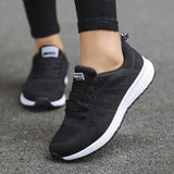 Women Summer Flat Women Shoes Breathable Light Woman Sneaker Outdoor Vulcanize Shoes Large Size Ladies Casual