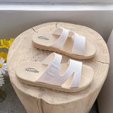 Women Slippers Summer Beach Shoes Fashion Outdoor Indoor Slides Eva Soft Flip Flops Male Thick Sole Anti-Slip