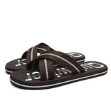 Non-Slip Flip Flops Cloth Tape Men Slippers Brand Shoes Indoor Outdoor High Quality Beach Sandals Fashion Casual