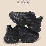 Patchwork Woman Vulcanize Shoes 2022 Autumn Platform Sneakers Breathable Mesh Ladies Footwear Casual Ladies