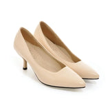 Women Shoes High Heels Pointed Toe High Heel Shoes Women Pumps White Wedding Heels Footwear Yellow Black Large Size 9