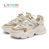 Platform Sneakers Women Shoes 2021 Korean Designer Casual Chunky Sport Shoes Vulcanized Tennis Basket Femme