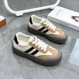 Breakj Korean Version Of Forrest Gump Shoes Women's Spring 2024 New Student Running Sneakers Versatile Small White Shoes Women's Singles