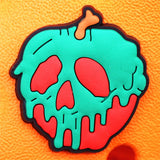 Shoe Buckle Charms PVC Scary Clown Skeleton Chainsaw Luminous Shoes Decorations fit Christmas Cosplay Party Kids