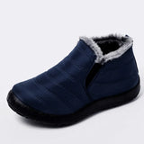 Men Boots Men's Winter Shoes Warm Fur Snow Botas Hombre Lightweight Ankle Boots Chaussure Homme Winter Boots Men Casual