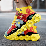 Fashion Men Sports Running Shoes Basketball Shoes Casual Sneakers Breathable Comfortable Non-slip Shoes Kроксы