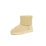 Snow Boots For Women Thick Plush Warm Ladies Ankle Boots Slip On Solid Classic Female Short Booties Non-slip Woman