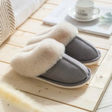 Women Wintere Slippers 7 Style Indoor Bedroom Lovers Couples Shoes Fashion Warm Shoes Flat Flat Non-slip