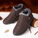 Shoes For Men Boots Slip On Warm Fur Winter Sneakers Men Snow Boots Waterproof Ankle Boots Chaussure Homme Mans