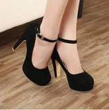 Pumps Autumn Thick Heel Shoes Ol High-heeled Shoes Female The Trend of Ultra High Heels Female Shoes Heels for