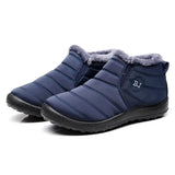 Waterproof Women Winter Shoes Plus Size 45 Couple Snow Boots Women Shoes Antiskid Bottom Keep Warm Mother Casual