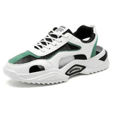 o'clock Breathable Men Shoes Non-Leather Casual Male Footwear 2021 Summer Trendy Big Size Sneaker Outdoor Anti-skid