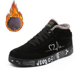 Canvas Winter Boots Women Sneakers 2021 New Fur Snow Ankle Boots Men Unisex Casual Sports Shoes Female basket Big Size