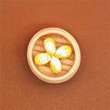 Sale 1pc Novel Simulation Food Shoe Charms Accessories Resin Mini Bun Shoe Decoration for croc jibz Kids Party X-mas
