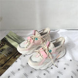 New sneakers women fashion platform sports shoes Japanese cute Platform lolita shoes college girls shoes INS shoes for