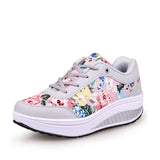 Shoes 2021 Fashion Sneakers Women Breathable Comfortable Wedges Sneakers Female Shoes Women Vulcanize Shoe Sneakers