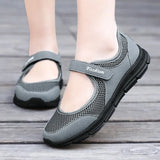 Women Flats 2022 Spring Summer Ladies Mesh Flat Shoes Women Soft Breathable Sneakers Women Casual Shoes Zapatos De