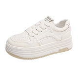Womens Trainers Sneakers Mesh Platform Woman-shoes Running Breathable 2023 Casual Thick Sole Roses Fashion Spring Solid
