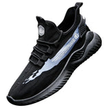 Mens Casual Shoes Breathable Mesh Men Running Sneakers Lightweight Lace-up Tenis Vulcanized Shoes Walking Male