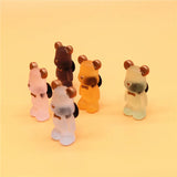 Resin Cute Animals Shoe Charms Decorations Kawaii Bow Tie Bear Shoes Buckle Accessories for Croc Jibz Kids Party Gift