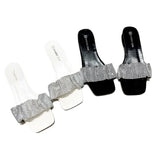 Breakj Drill Cool Slippers Women Wear 2023 Summer New Fashion Word Drag In The Toe And Coarse Woman